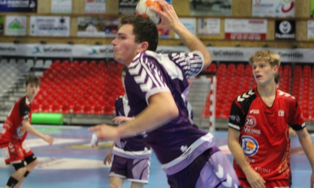 U18 contre Caen Handball