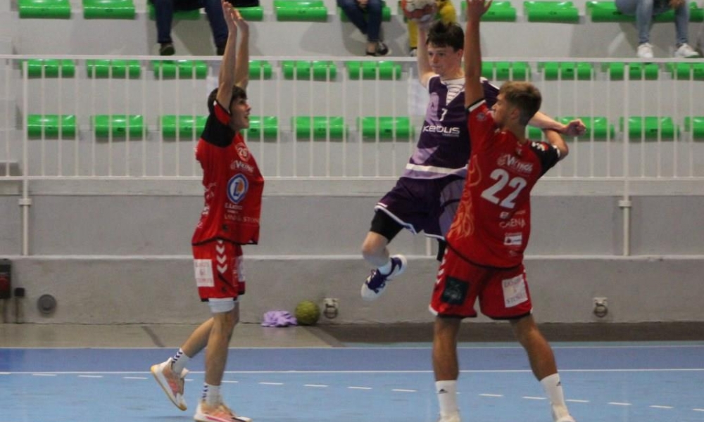 U18 contre Caen Handball