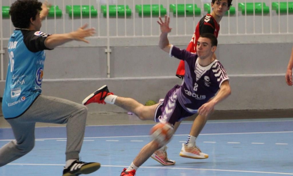 U18 contre Caen Handball