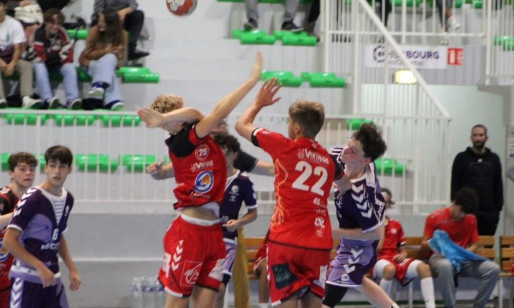 U18 contre Caen Handball